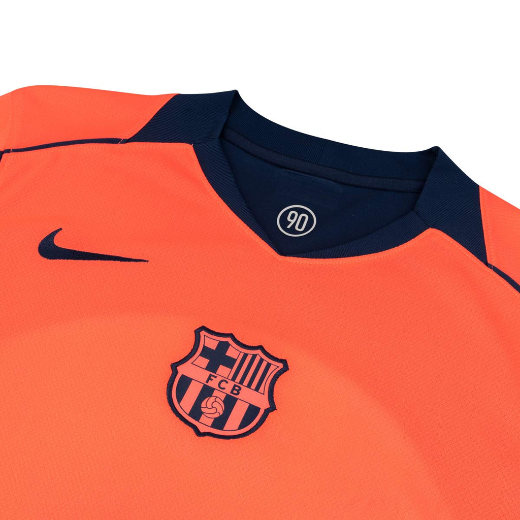 NIKE BARCELONA 2025/2026 THIRD REPLICA JERSEY - BRIGHT MANGO/MIDNIGHT NAVY/MIDNIGHT NAVY