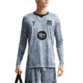 NIKE BARCELONA 2026/2027 AWAY GOALKEEPER REPLICA LONG SLEEVE JERSEY - WOLF GREY/WOLF GREY/BLACK/BLACK