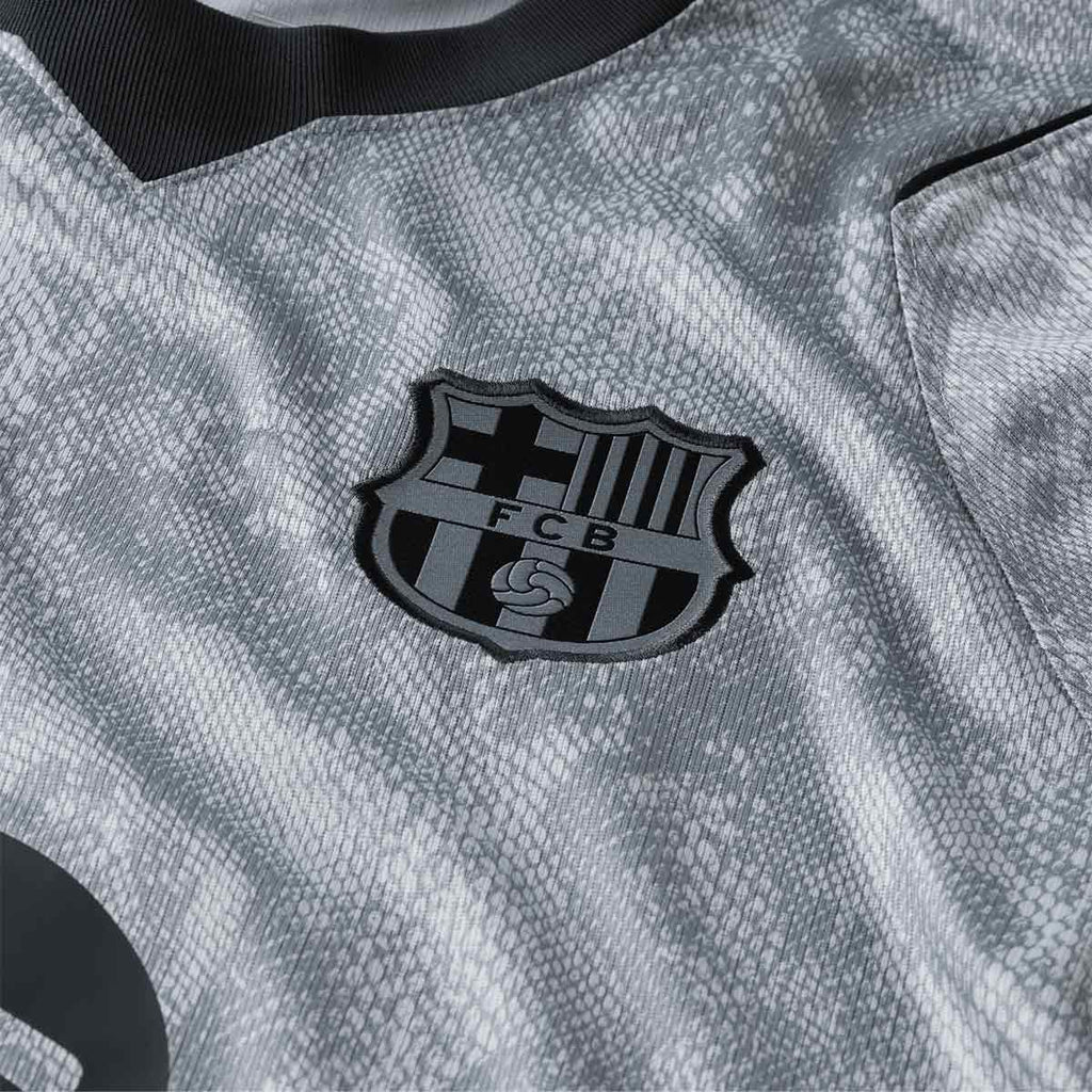 NIKE BARCELONA 2026/2027 AWAY GOALKEEPER REPLICA LONG SLEEVE JERSEY - WOLF GREY/WOLF GREY/BLACK/BLACK