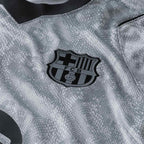 NIKE BARCELONA 2026/2027 AWAY GOALKEEPER REPLICA LONG SLEEVE JERSEY - WOLF GREY/WOLF GREY/BLACK/BLACK