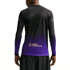NIKE BARCELONA 2026/2027 AWAY REPLICA LONG SLEEVE JERSEY - FIELD PURPLE/FIELD PURPLE/METALLIC GOLD