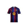 NIKE BARCELONA 2026/2027 HOME KIDS JERSEY - DEEP GARNET/BLUE VOID/MINERAL YELLOW