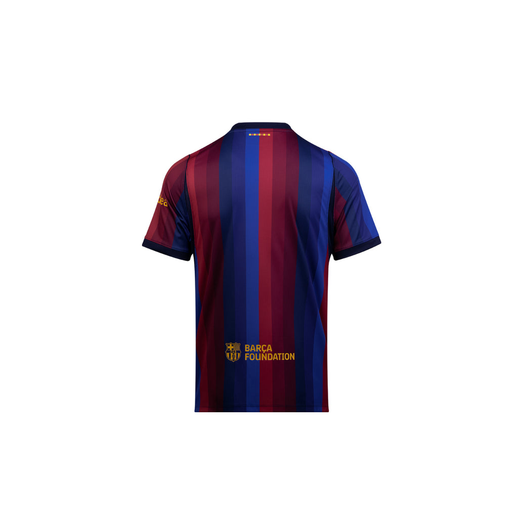 NIKE BARCELONA 2026/2027 HOME KIDS JERSEY - DEEP GARNET/BLUE VOID/MINERAL YELLOW