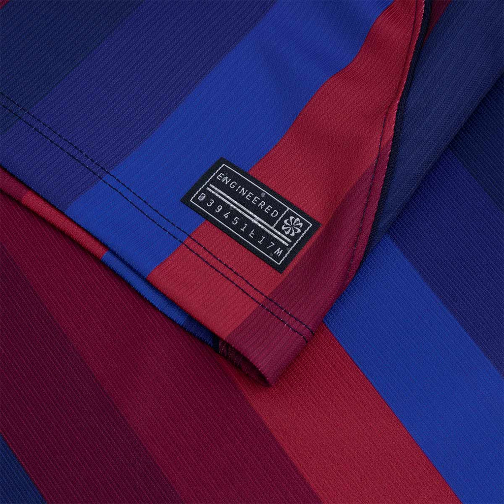 NIKE BARCELONA 2026/2027 HOME KIDS JERSEY - DEEP GARNET/BLUE VOID/MINERAL YELLOW
