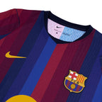 NIKE BARCELONA 2026/2027 HOME PLAYER JERSEY - DEEP GARNET/BLUE VOID/MINERAL YELLOW