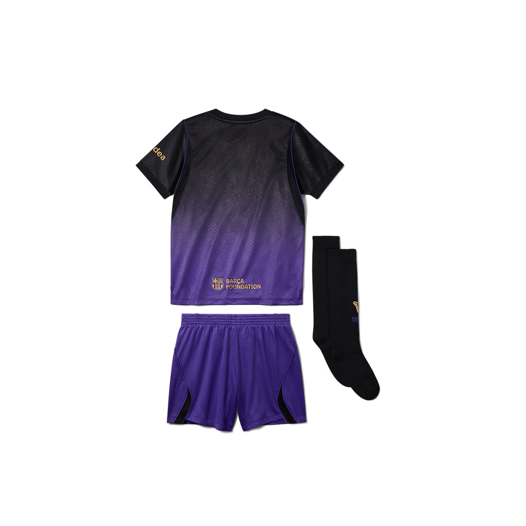 NIKE BARCELONA 2026/2027 AWAY MINI JERSEY - FIELD PURPLE/FIELD PURPLE/METALLIC GOLD