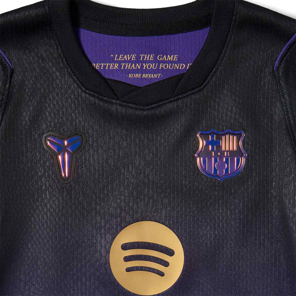 NIKE BARCELONA 2026/2027 AWAY MINI JERSEY - FIELD PURPLE/FIELD PURPLE/METALLIC GOLD