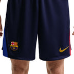 NIKE BARCELONA 2026/2027 HOME SHORTS - BLACKENED BLUE/MINERAL YELLOW