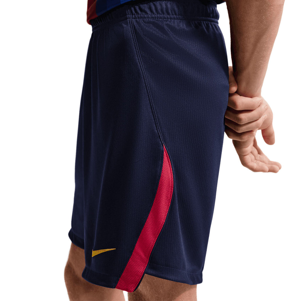 NIKE BARCELONA 2026/2027 HOME SHORTS - BLACKENED BLUE/MINERAL YELLOW