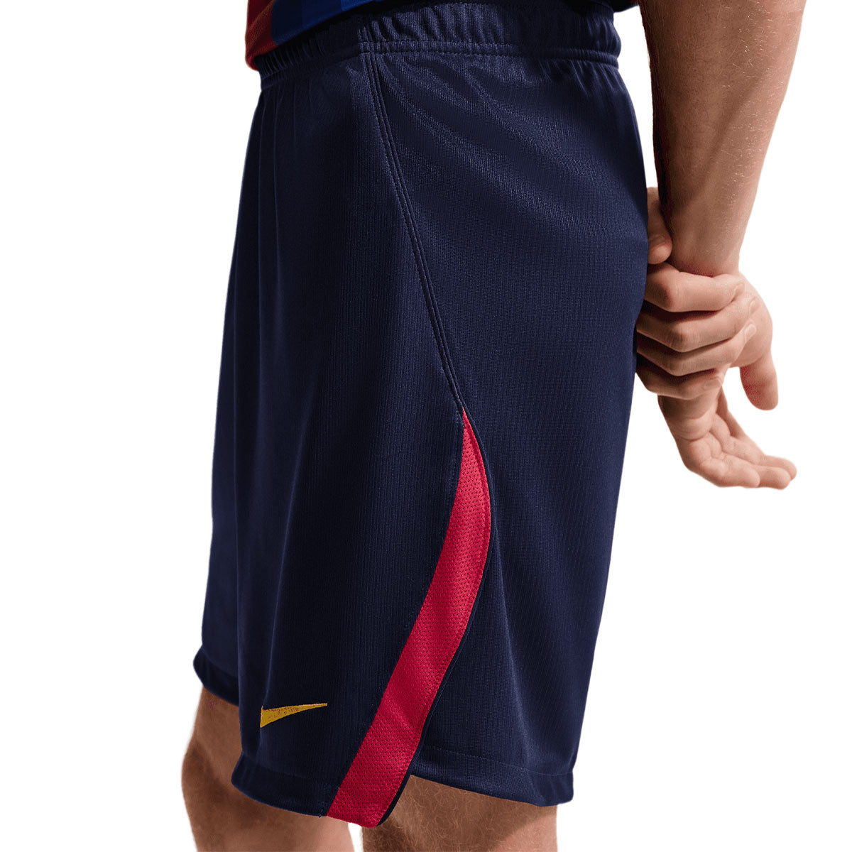 NIKE BARCELONA 2026/2027 HOME SHORTS - BLACKENED BLUE/MINERAL YELLOW