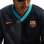 NIKE BARCELONA THIRD ENERGY LONG SLEEVE JERSEY - BLACK/ANTHRACITE/UNIVERSITY GOLD
