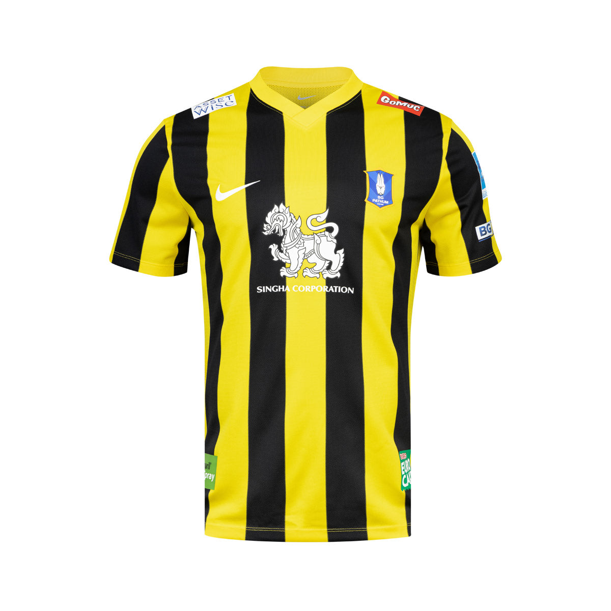 NIKE BG PATHUM UNITED 2025/2026 CUP AWAY JERSEY - TOUR YELLOW/BLACK