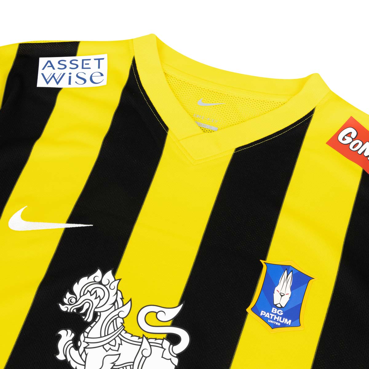 NIKE BG PATHUM UNITED 2025/2026 CUP AWAY JERSEY - TOUR YELLOW/BLACK