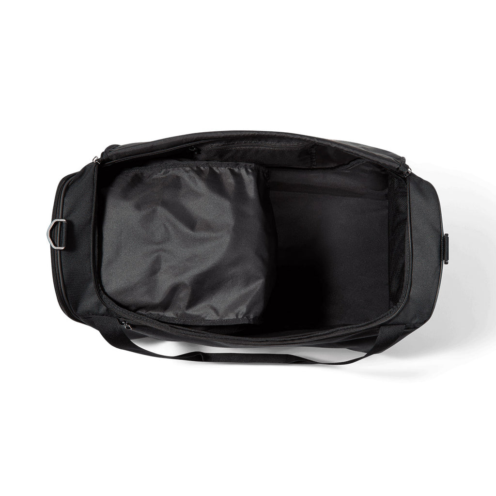 NIKE BRASILIA DUFFLE BAG (M,60L) - BLACK/BLACK/WHITE
