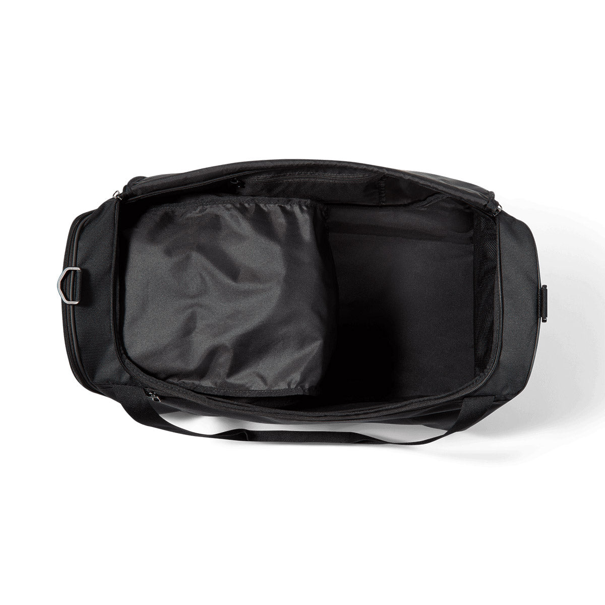 NIKE BRASILIA DUFFLE BAG (M,60L) - BLACK/BLACK/WHITE