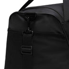 NIKE BRASILIA DUFFLE BAG (M,60L) - BLACK/BLACK/WHITE