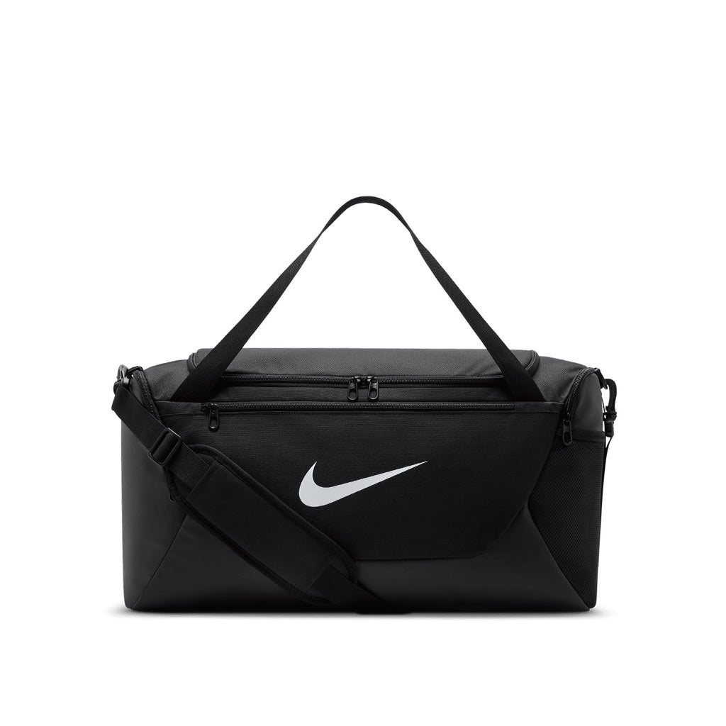 NIKE BRASILIA DUFFLE BAG (S,40L) - BLACK/BLACK/WHITE