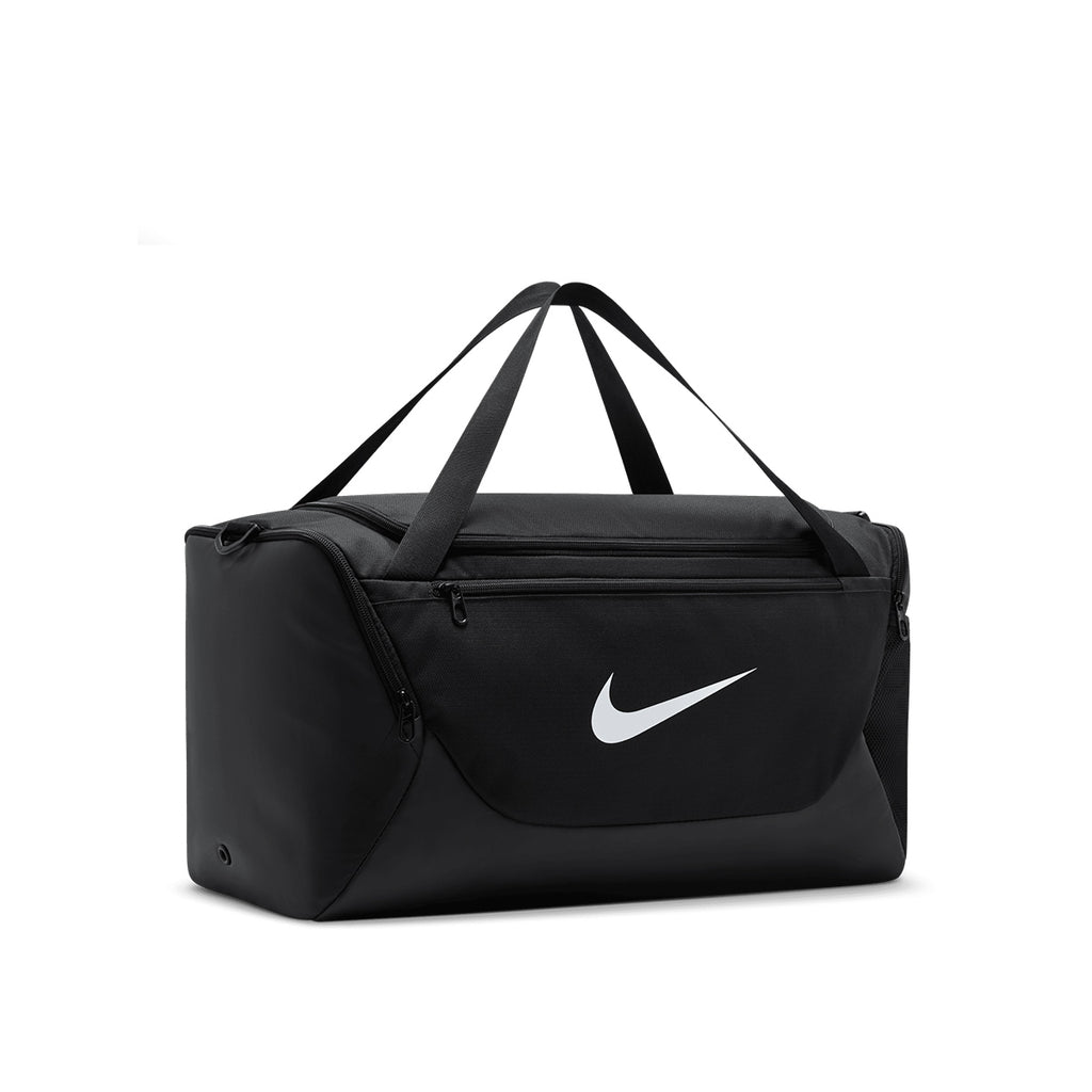 NIKE BRASILIA DUFFLE BAG (S,40L) - BLACK/BLACK/WHITE