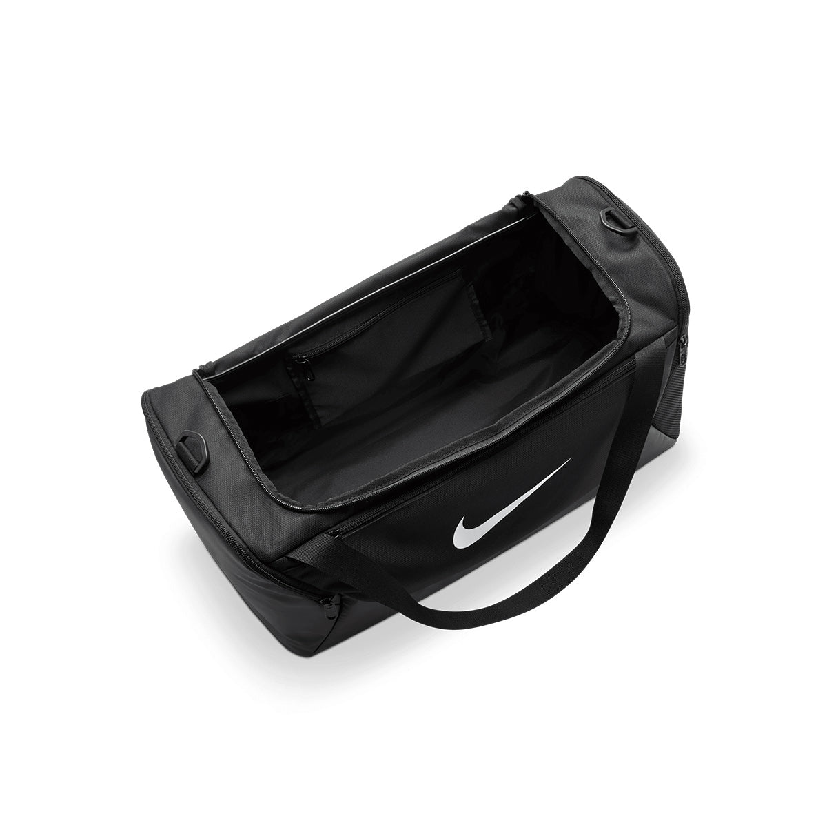 NIKE BRASILIA DUFFLE BAG (S,40L) - BLACK/BLACK/WHITE