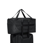 NIKE BRASILIA DUFFLE BAG (S,40L) - BLACK/BLACK/WHITE