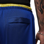 NIKE BRAZIL JORDAN P6 MESH DIAMOND SHORTS - OLD ROYAL/YELLOW PULSE