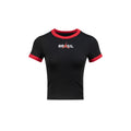 NIKE BRAZIL JORDAN P6 WOMEN BROOKLYN DRESS JERSEY - BLACK/UNIVERSITY RED
