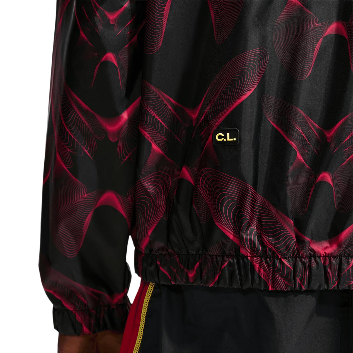 NIKE CANADA X NOCTA KMD ANTHEM JACKET X2 SE - BLACK/UNIVERSITY RED/SONIC YELLOW