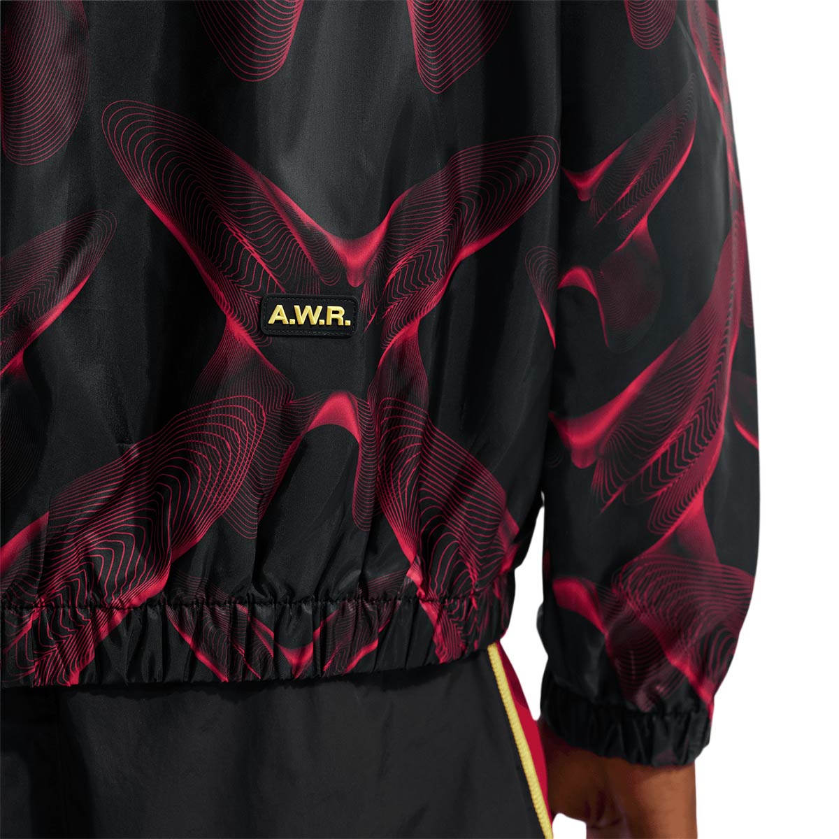 NIKE CANADA X NOCTA KMD ANTHEM JACKET X2 SE - BLACK/UNIVERSITY RED/SONIC YELLOW