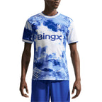 NIKE CHELSEA 2026/2027 ACADEMY PRO SS TOP PRE MATCH - WHITE/BRIGHT BLUE/WHITE