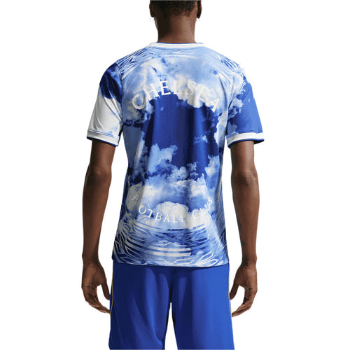 NIKE CHELSEA 2026/2027 ACADEMY PRO SS TOP PRE MATCH - WHITE/BRIGHT BLUE/WHITE
