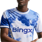 NIKE CHELSEA 2026/2027 ACADEMY PRO SS TOP PRE MATCH - WHITE/BRIGHT BLUE/WHITE