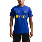 NIKE CHELSEA 2026/2027 STRIKE SS TOP - BRIGHT BLUE/MIDWEST GOLD/MIDWEST GOLD