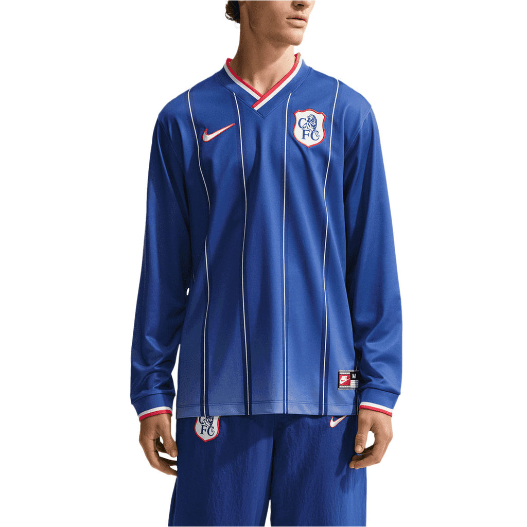 NIKE CHELSEA THIRD ENERGY LONG SLEEVE JERSEY - RUSH BLUE/GLOBAL RED/WHITE