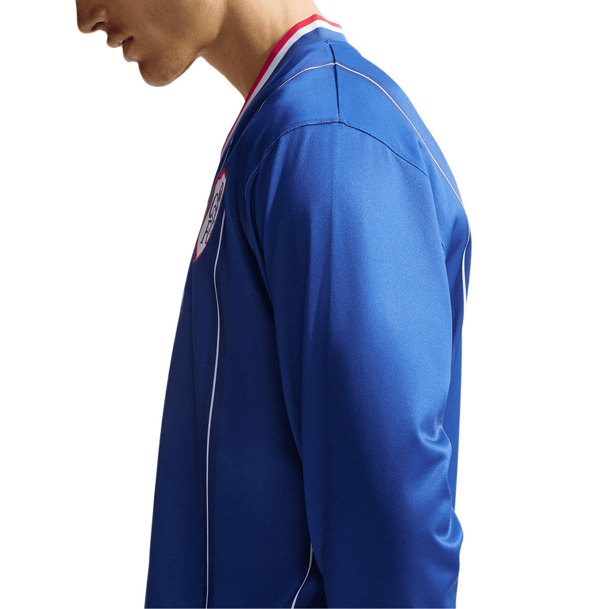 NIKE CHELSEA THIRD ENERGY LONG SLEEVE JERSEY - RUSH BLUE/GLOBAL RED/WHITE