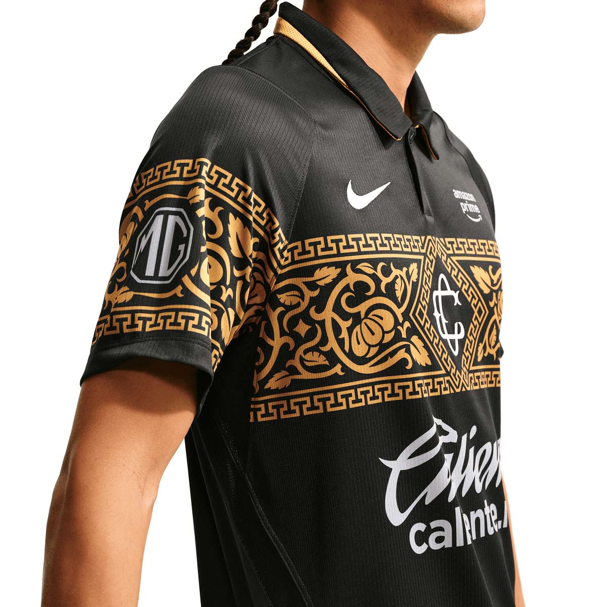 NIKE CHIVAS DE GUADALAJARA 2026/2027 THIRD REPLICA JERSEY - BLACK/TRULY GOLD/FLT SILVER/FLT SILVER