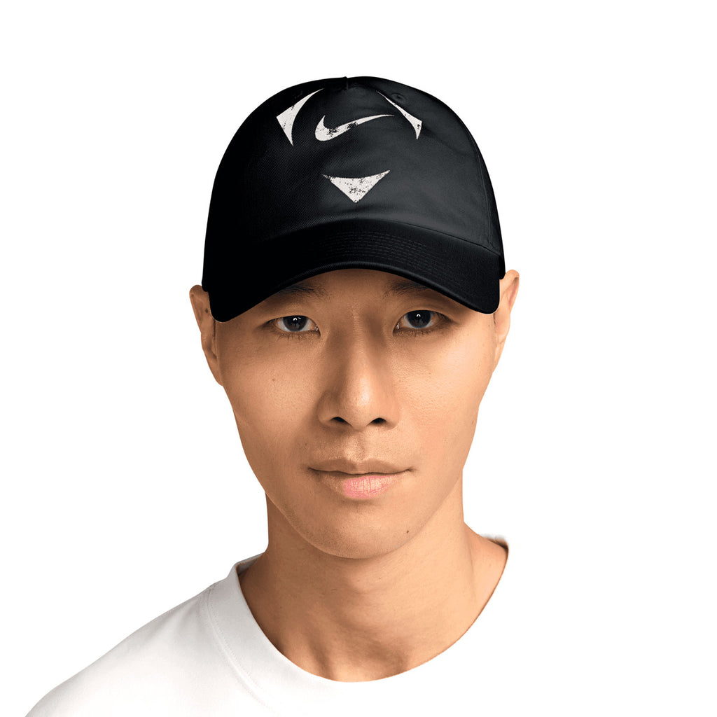 NIKE CLUB CEL CAP - BLACK/WHITE