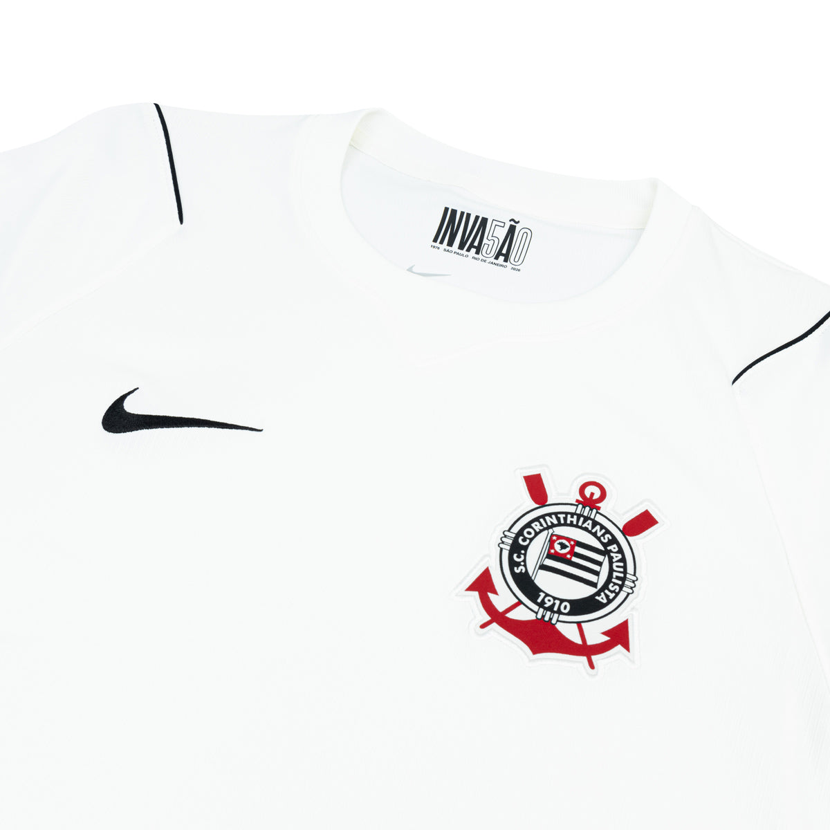 NIKE CORINTHIANS 2026/2027 HOME REPLICA JERSEY - SAIL/BLACK/BLACK