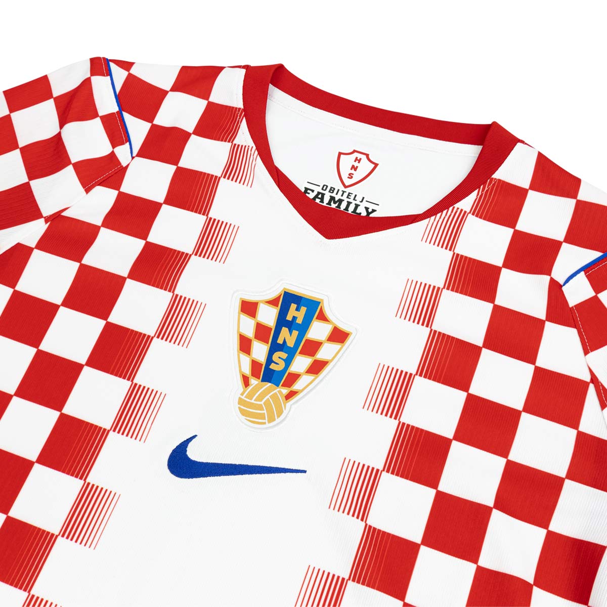 NIKE CROATIA 2026 HOME REPLICA JERSEY - WHITE/UNIVERSITY RED/HYPER ROYAL