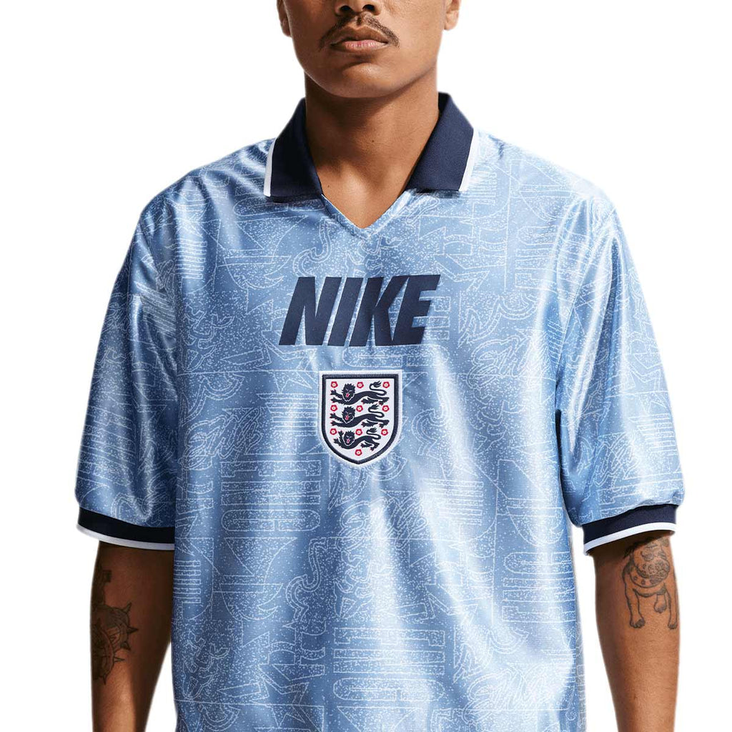 NIKE ENGLAND ENERGY SS TOP JERSEY - WORK BLUE/WHITE/OBSIDIAN