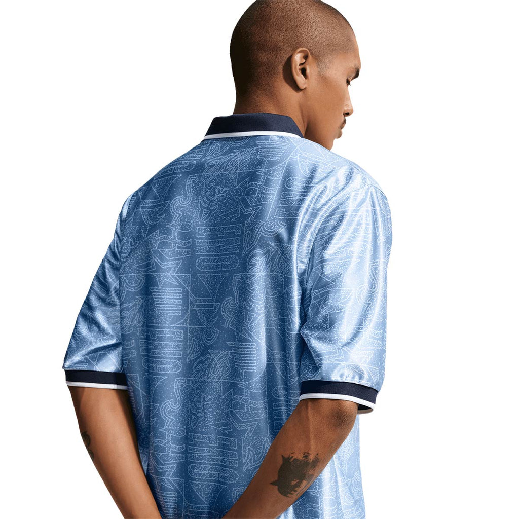 NIKE ENGLAND ENERGY SS TOP JERSEY - WORK BLUE/WHITE/OBSIDIAN