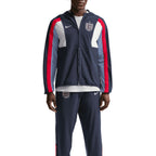 NIKE ENGLAND ENERGY WOVEN JACKET - OBSIDIAN/WORK BLUE/SPEED RED/WHITE