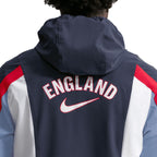 NIKE ENGLAND ENERGY WOVEN JACKET - OBSIDIAN/WORK BLUE/SPEED RED/WHITE