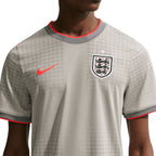 NIKE ENGLAND X PALACE ACADEMY PRO SS TOP PRE MATCH X2 - PEWTER GREY/BRIGHT CRIMSON