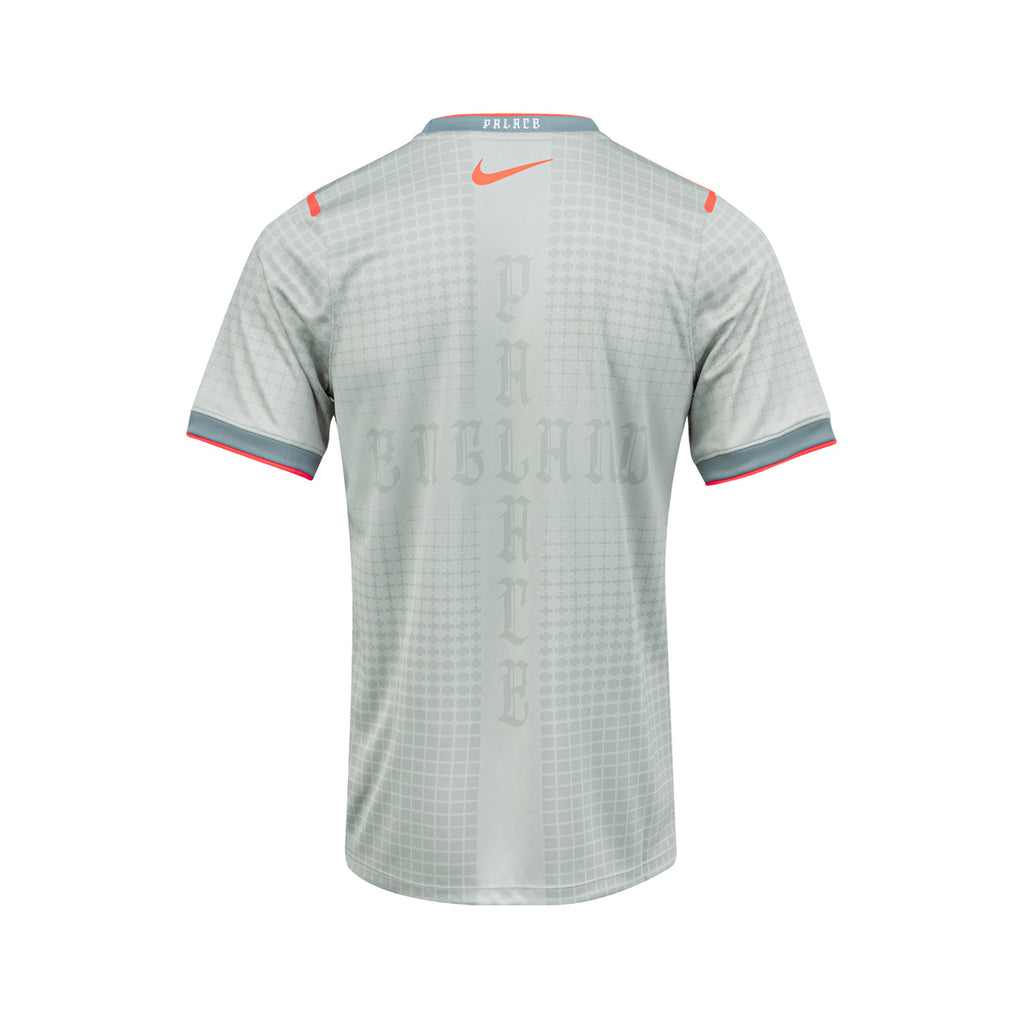 NIKE ENGLAND X PALACE ACADEMY PRO SS TOP PRE MATCH X2 SE - PEWTER GREY/BRIGHT CRIMSON