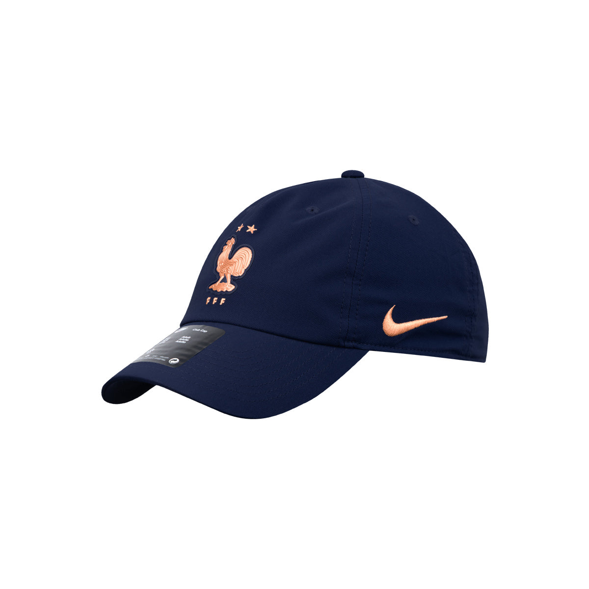 NIKE FRANCE 2026 CLUB POLY 5P CAP - BLACKENED BLUE