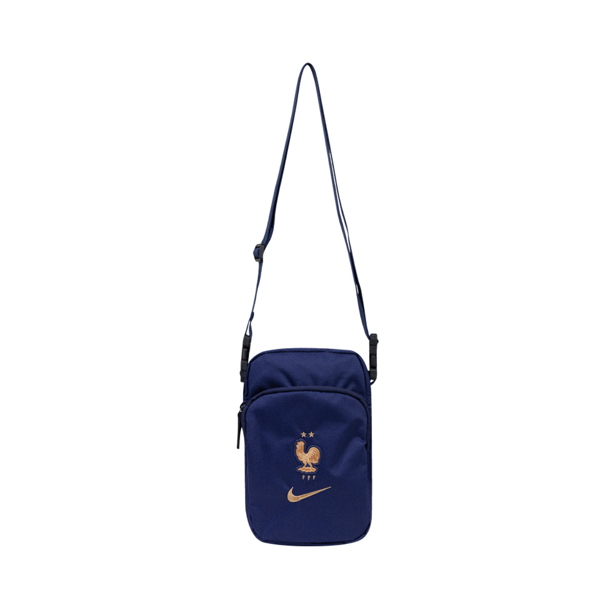 NIKE FRANCE 2026 HERITAGE CROSSBODY BAG - BLACKENED BLUE