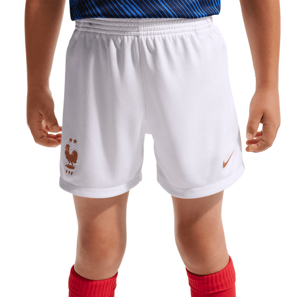 NIKE FRANCE 2026 HOME MINI JERSEY - GAME ROYAL/METALLIC COPPER