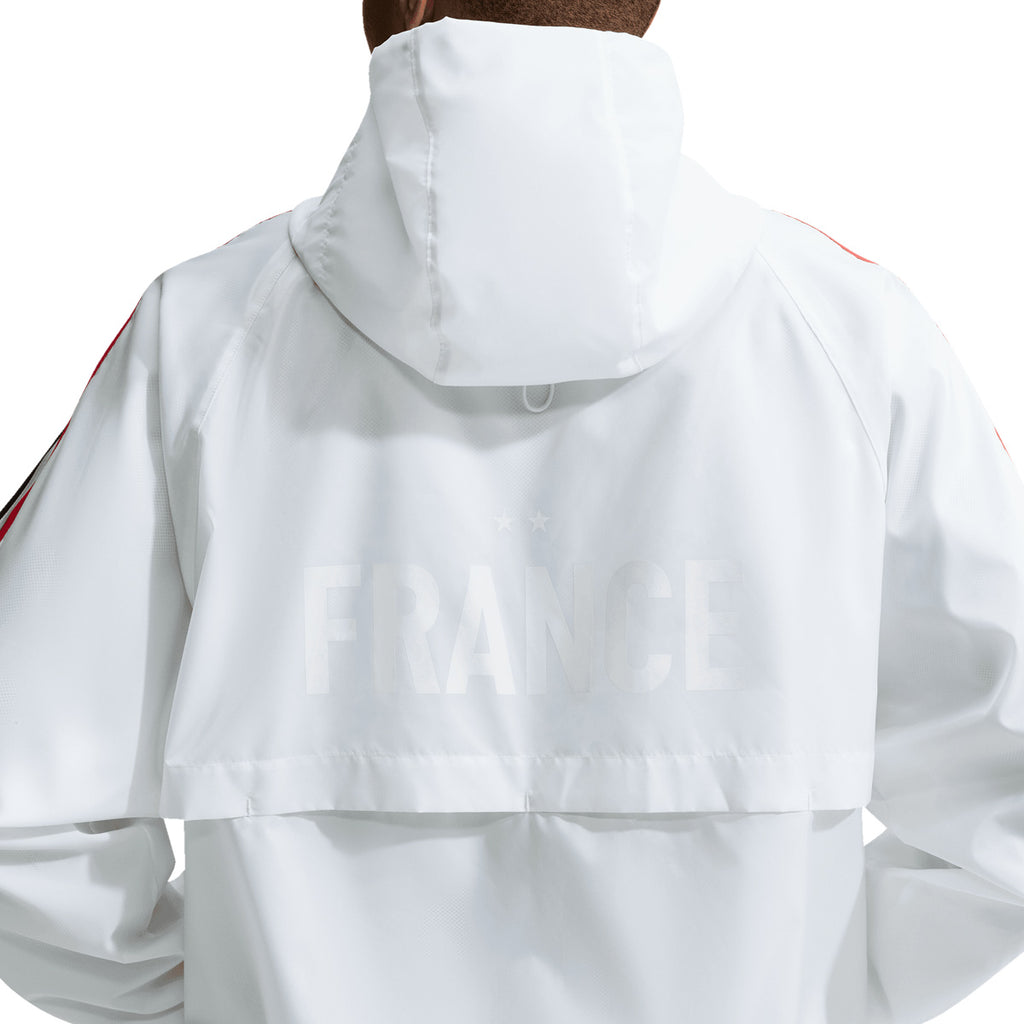 NIKE FRANCE X JACQUEMUS KMD ANTHEM JACKET X2 SE - WHITE/GAME ROYAL/UNIVERSITY RED/WHITE