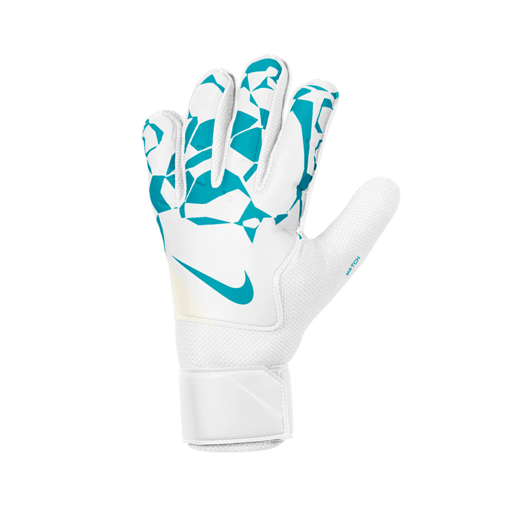 NIKE GOALKEEPER MATCH GLOVES - WHITE/DUSTY CACTUS/DUSTY CACTUS