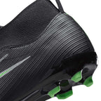 NIKE JR MERCURIAL SUPERFLY 11 ACADEMY FG/MG - BLACK/ILLUSION GREEN/BLACK